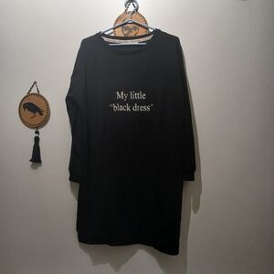 La Vie En Rose Night Gown "My Little Black Dress"